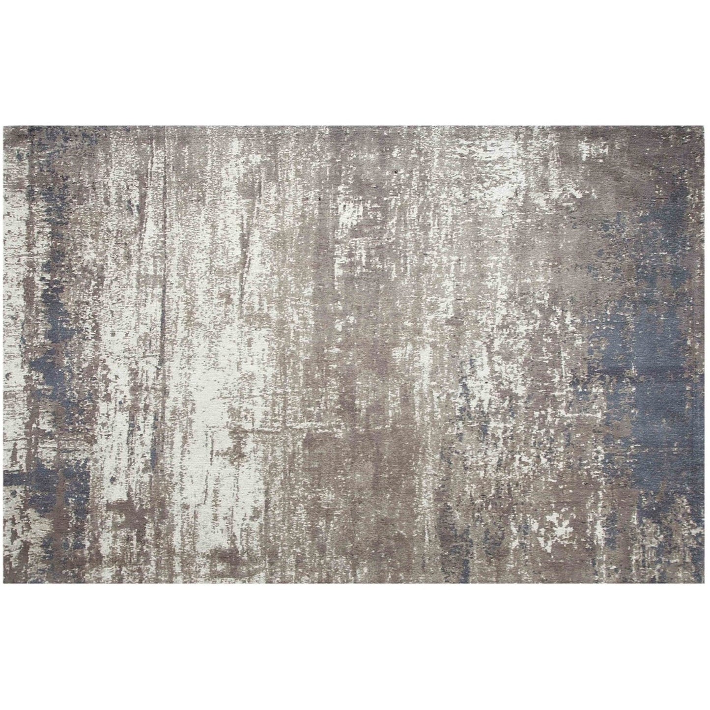 Sea Beach Woven Carpet, 4x6 feet, Grey Beige