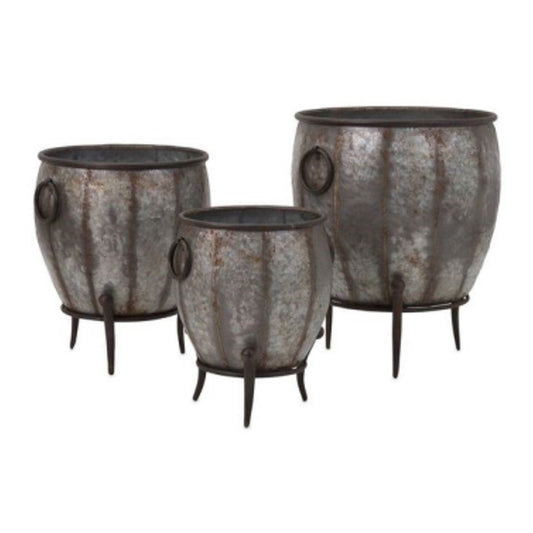 Iron Planter Set Of 3