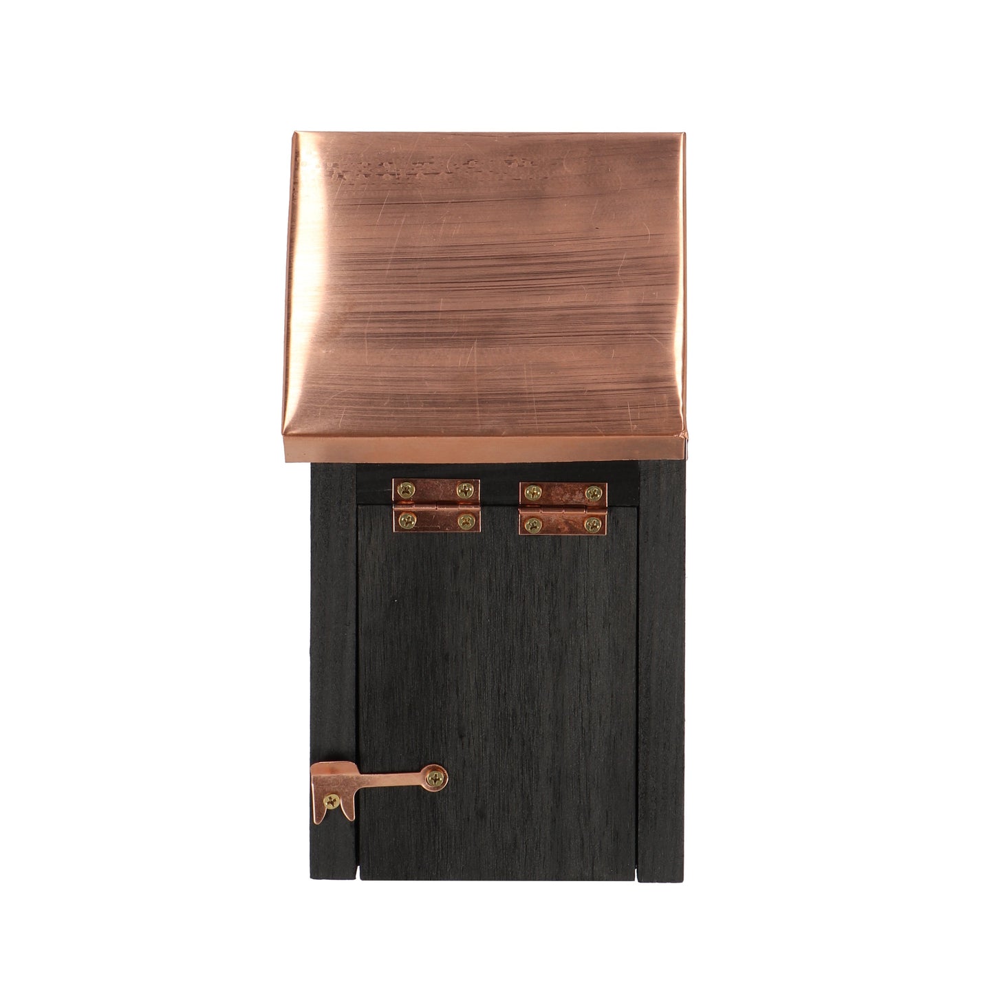 Bird House Black Copper Winter Wren