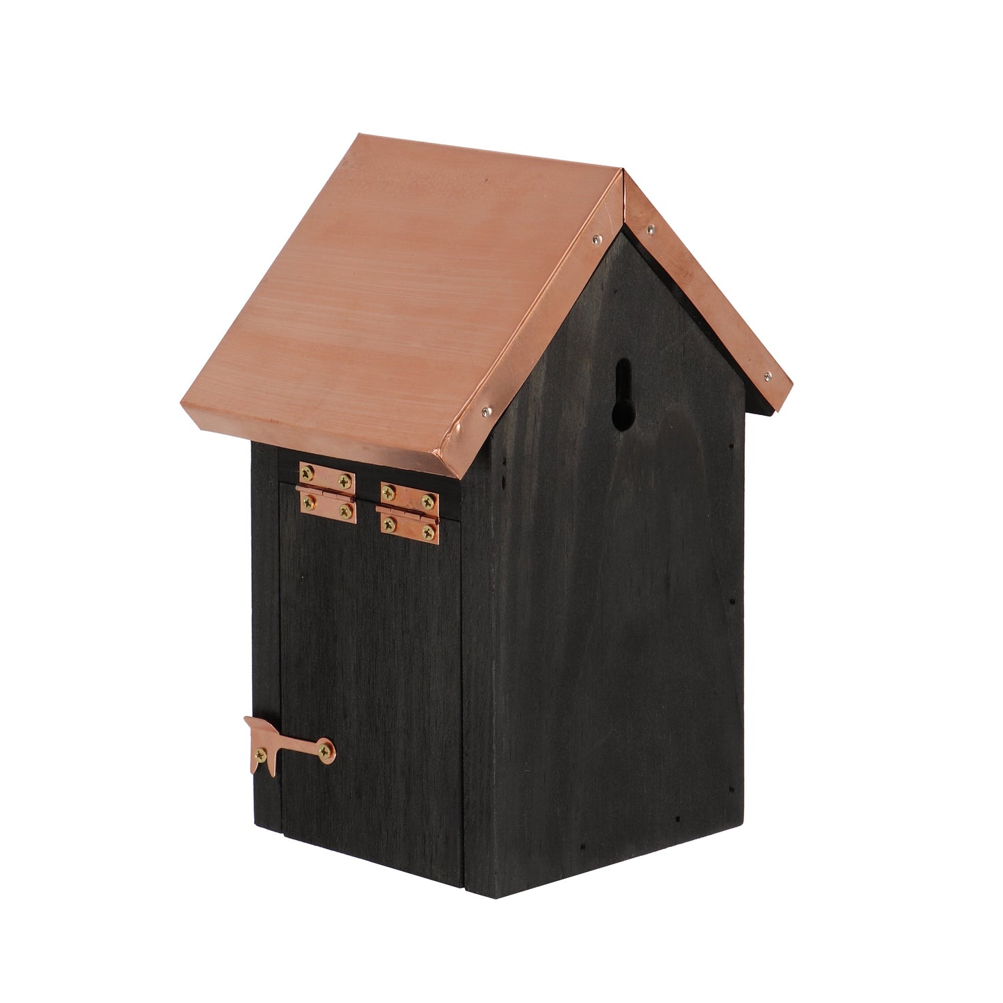 Bird House Black Copper Winter Wren