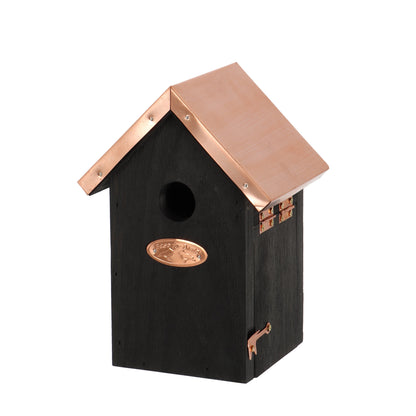 Bird House Black Copper Winter Wren