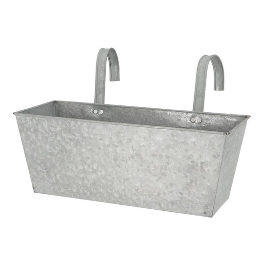 Old Zinc Balcony Flowerpot