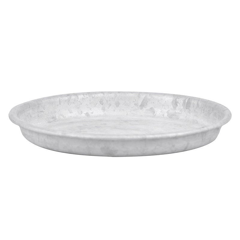 Old Zinc Saucer For 12 cm Pot