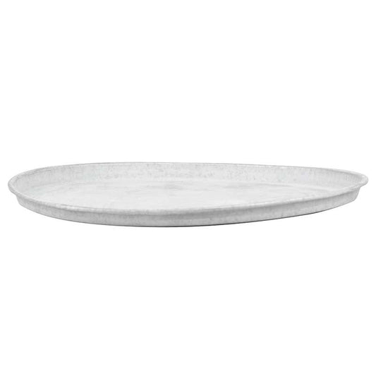 Old Zinc Saucer For 25 cm Pot