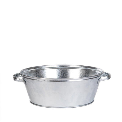 Round Zinc Tub M