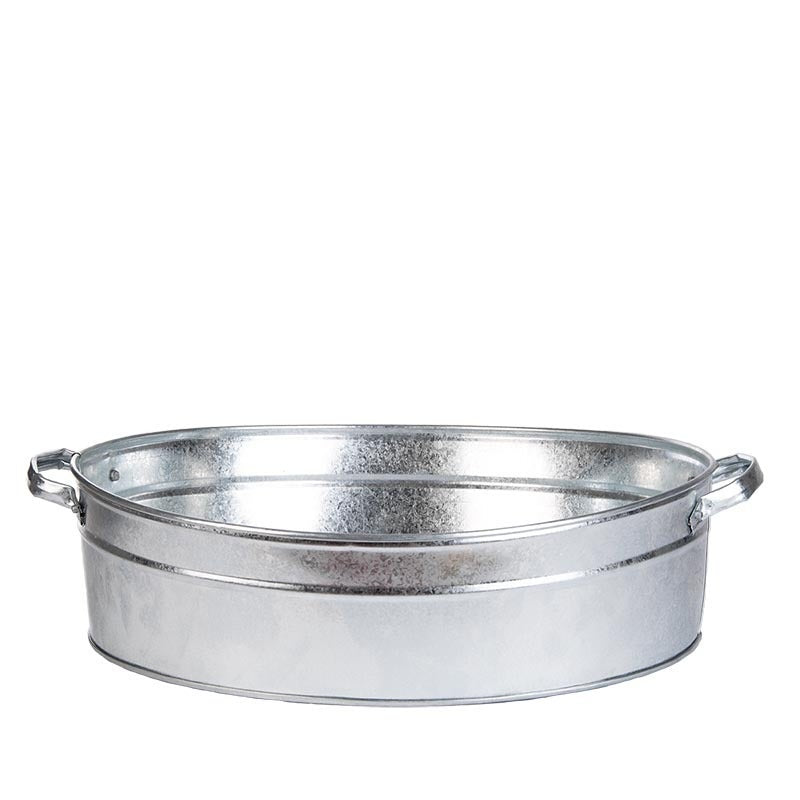 Oval Zinc Tub L