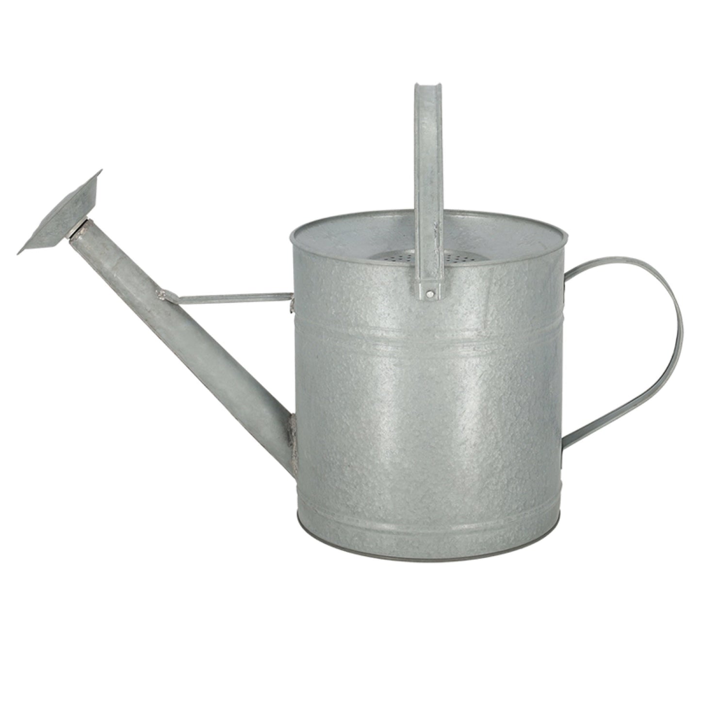 Old Zinc Watering Can With Funnel