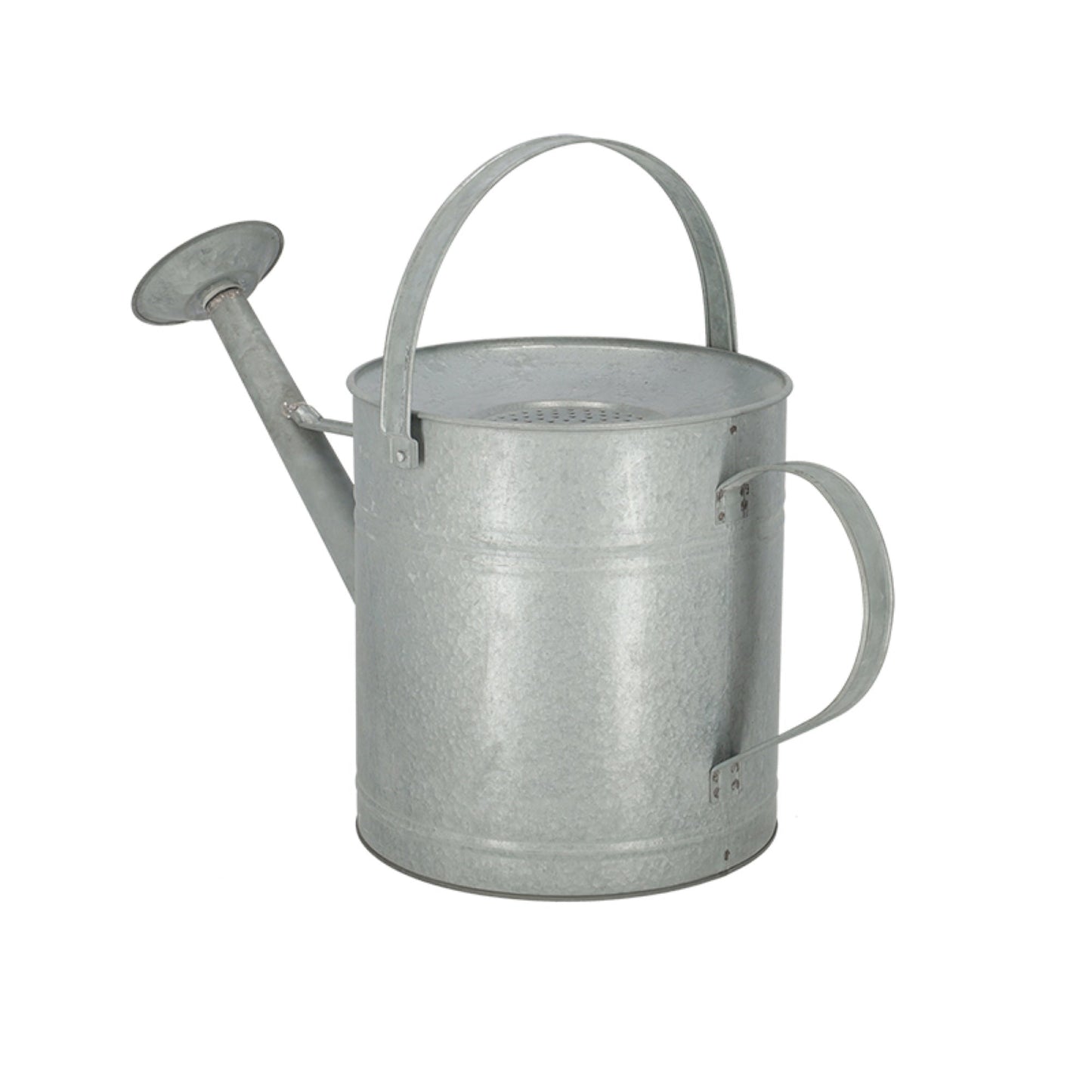 Old Zinc Watering Can With Funnel