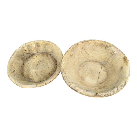 Wooden Chapati Bowls, Small