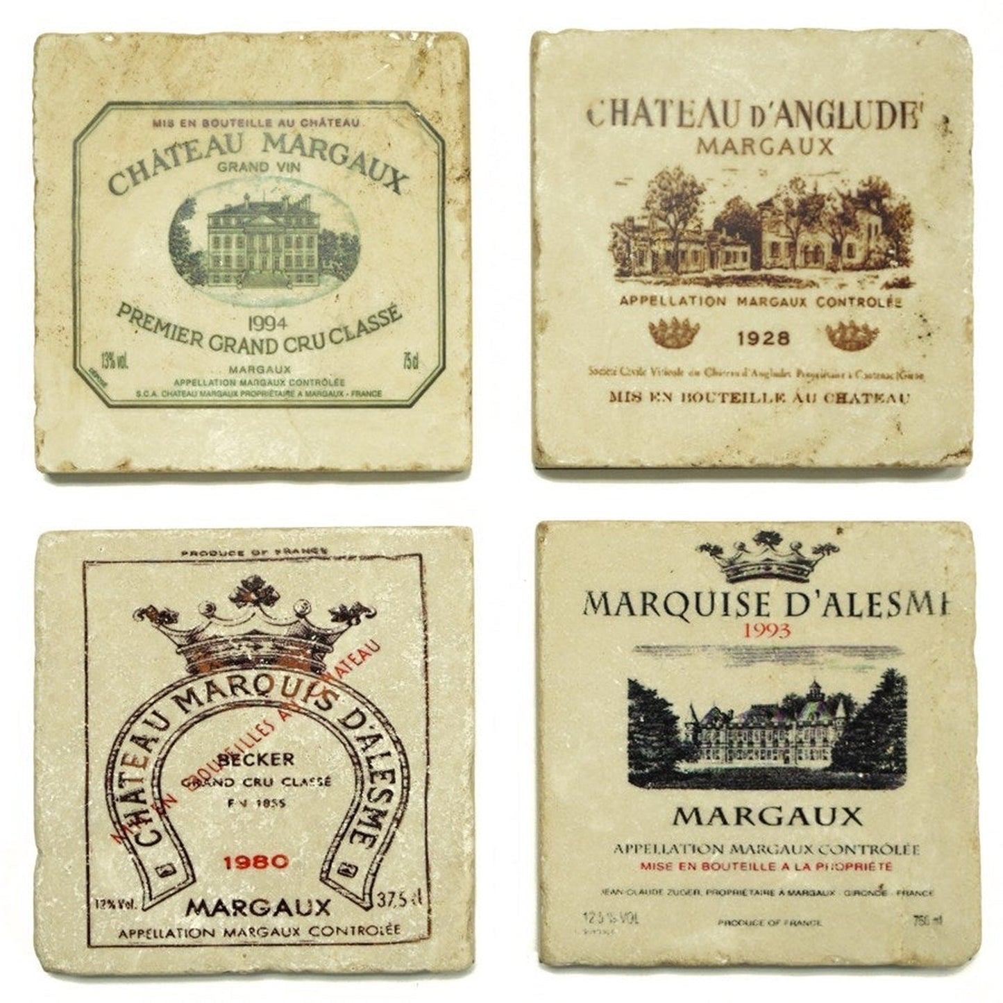 Margaux Series Set/4 Coasters