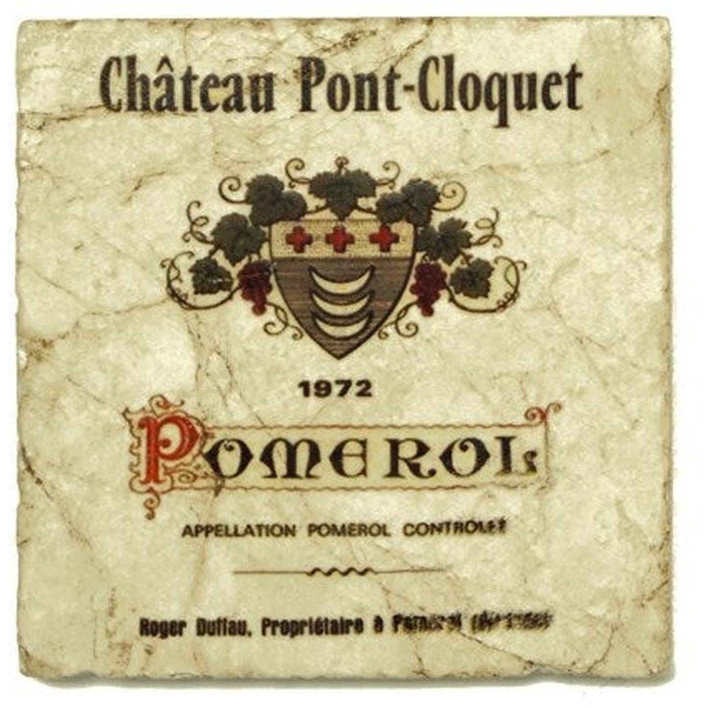 PONT-CLOQUET Set/4 Coasters