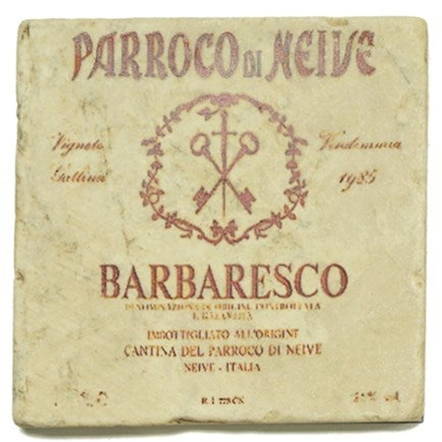 BARBARESCO Set/4 Coasters