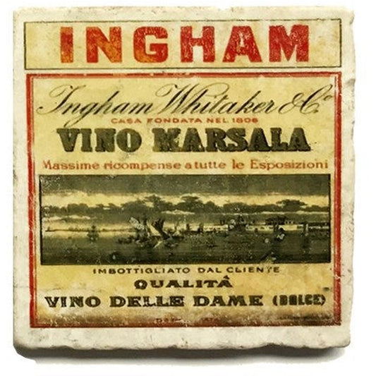 INGHAM Set/4 Coasters