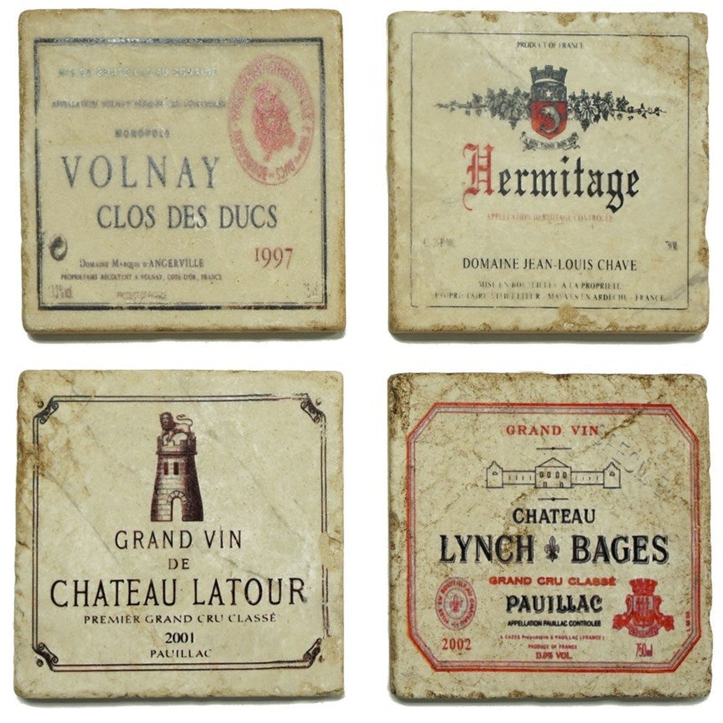 PAUILLAC series Set/4 Coasters