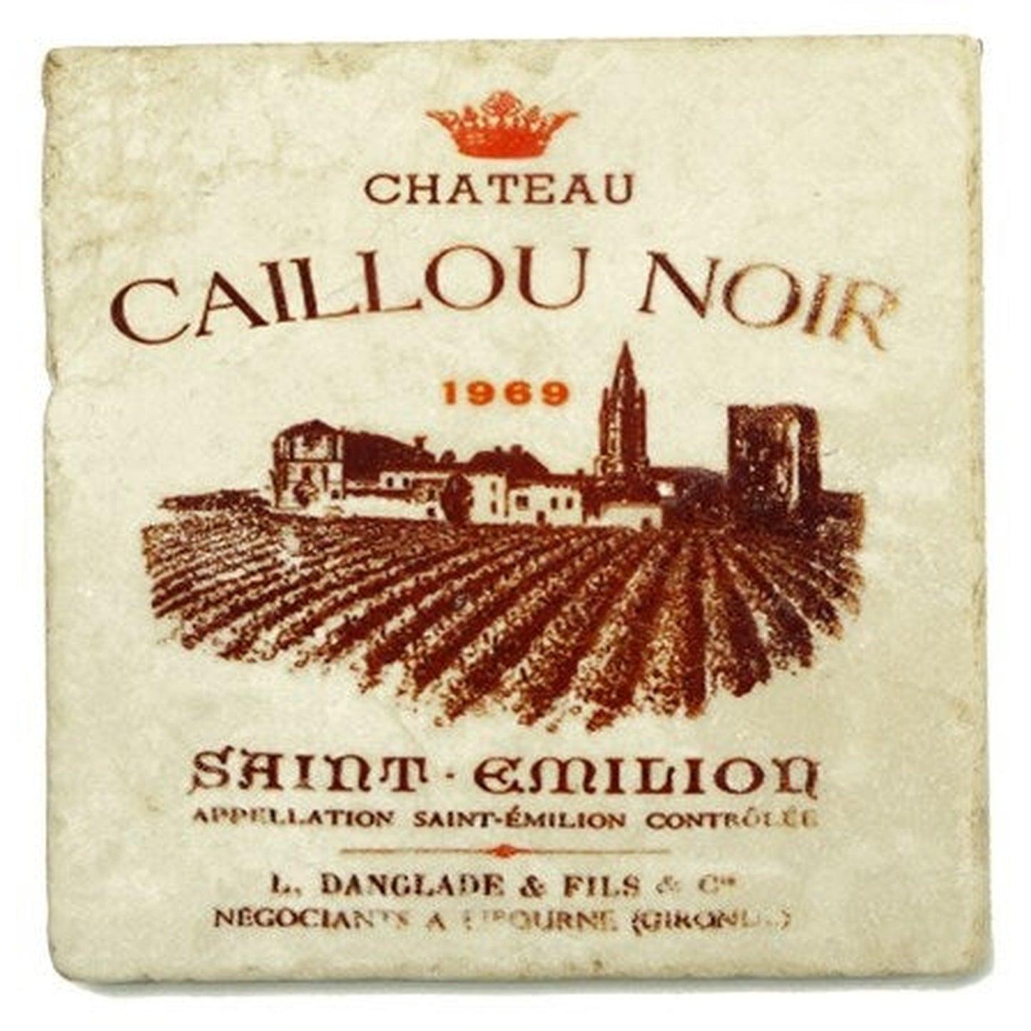 CAILLOU NOIR Set/4 Coasters