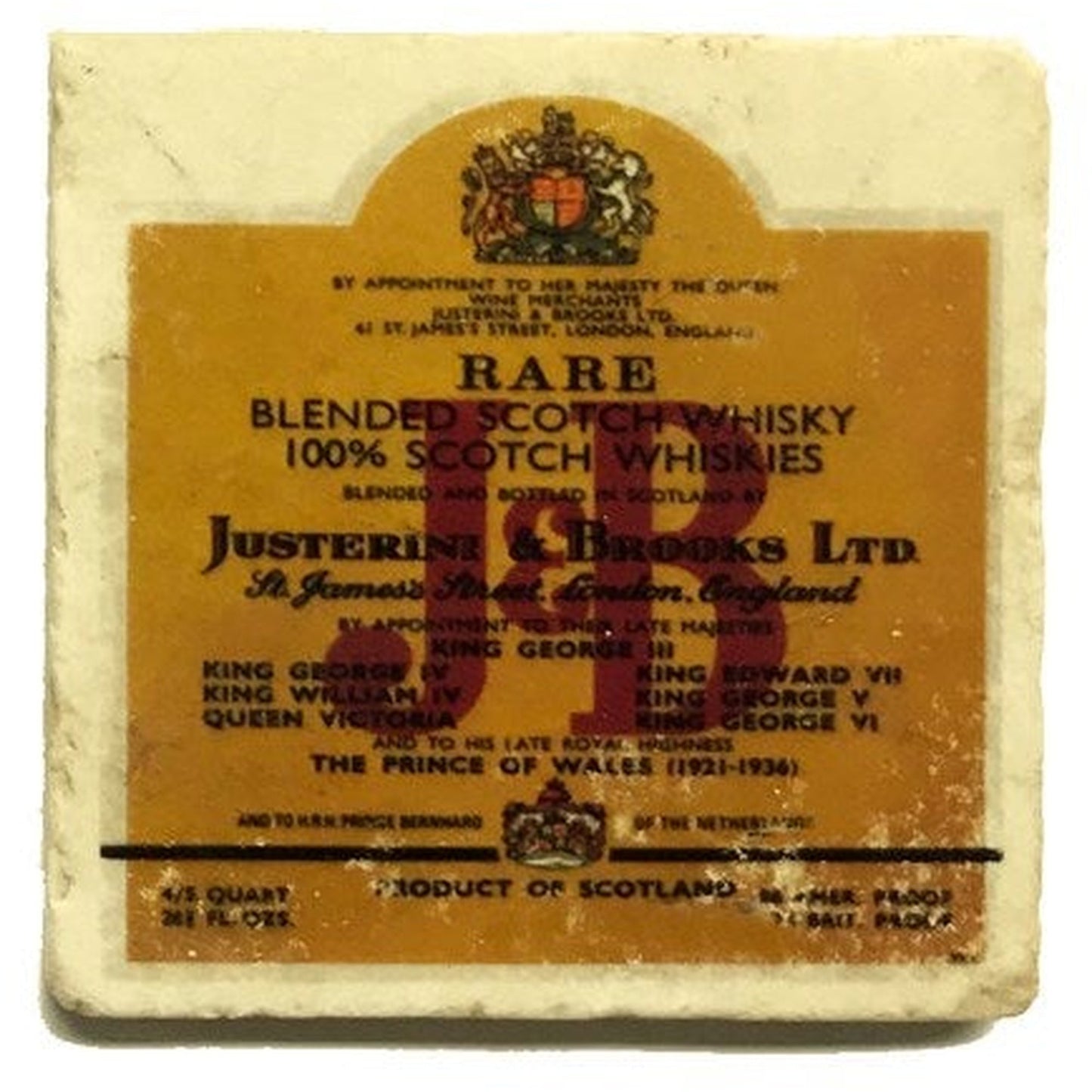 J&B Set/4 Coasters