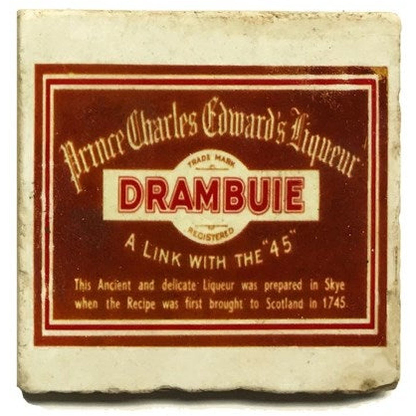 DRAMBUIE Set/4 Coasters