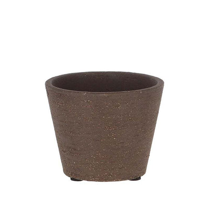 Flower Pot Unglazed Brown 3.6 in