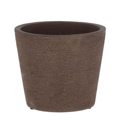 Flower Pot Unglazed Brown 6 in