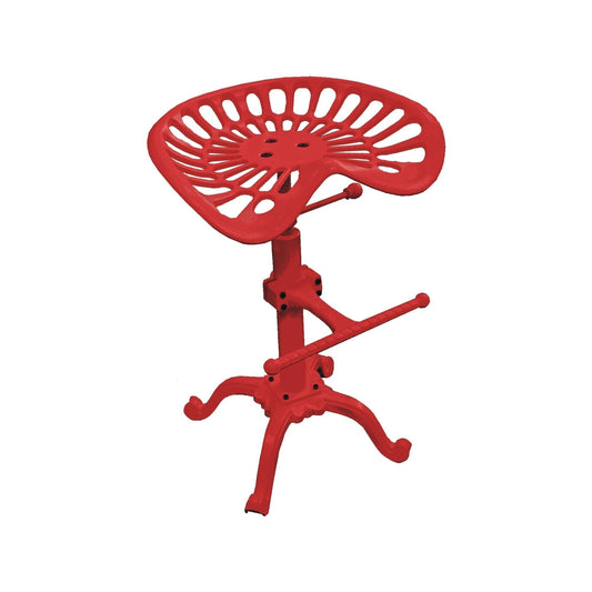 Tractor Seat Stool Red