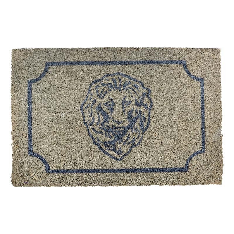 Doormat Coir Lion Head