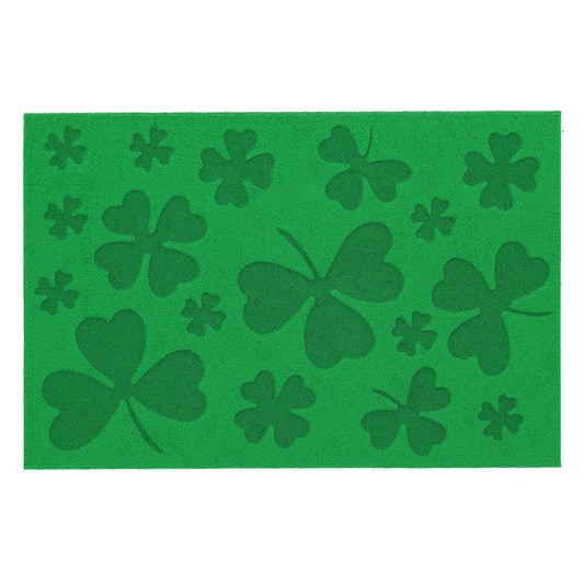 Doormat Relief Clover