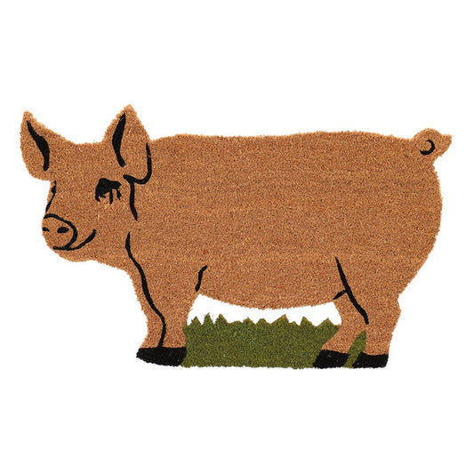 Doormat Coir Pig