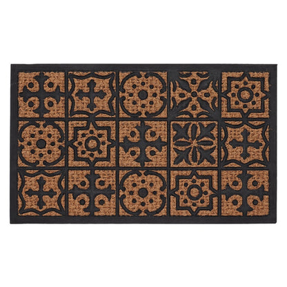 Doormat Rubber/ Coir Mosaic L