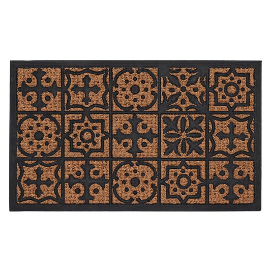 Doormat Rubber/ Coir Mosaic L