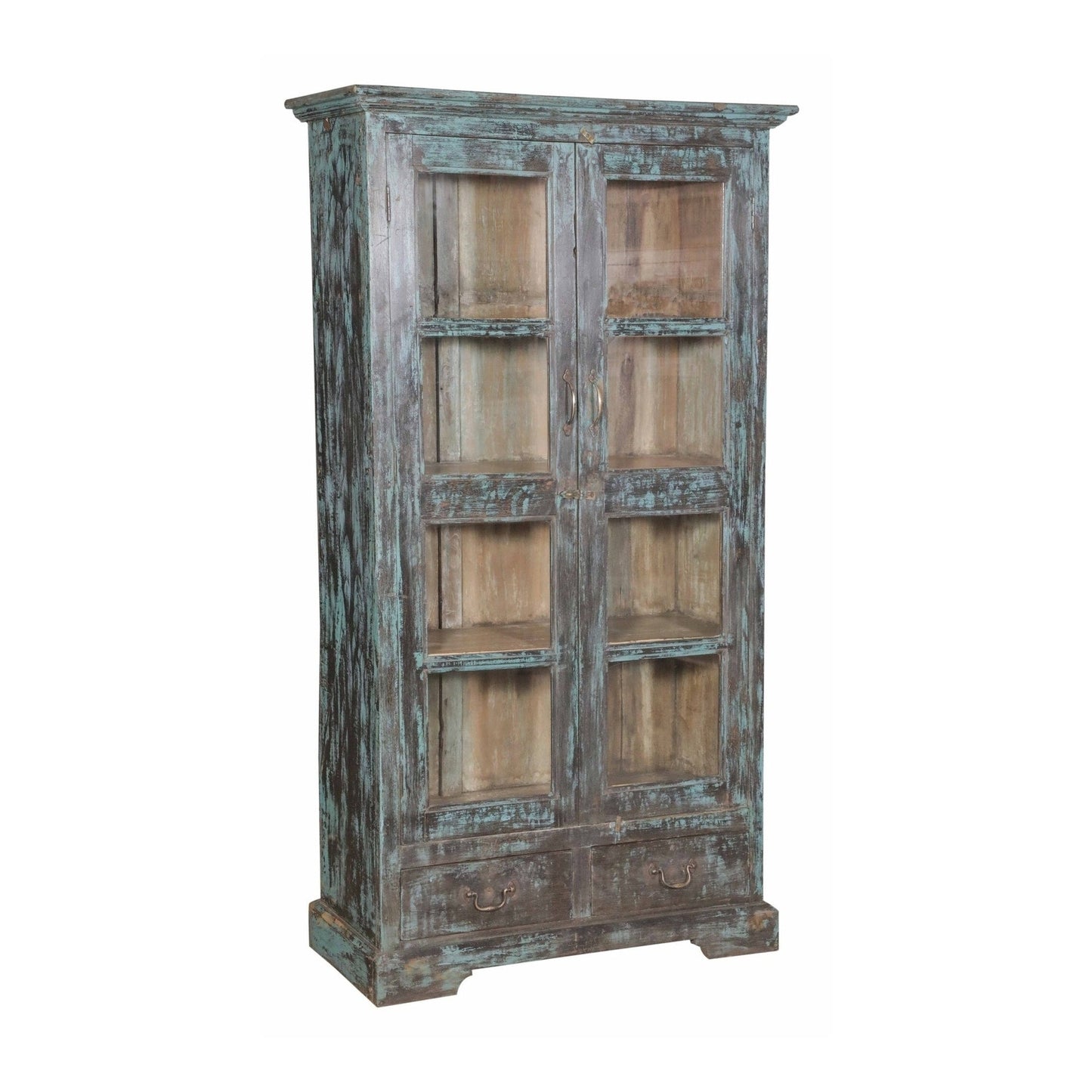 RM-062170, Wooden Cabinet With Glass