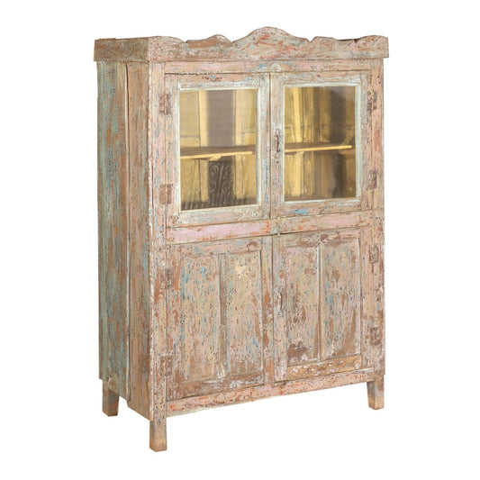 RM-058364, Wooden Cabinet With Glass