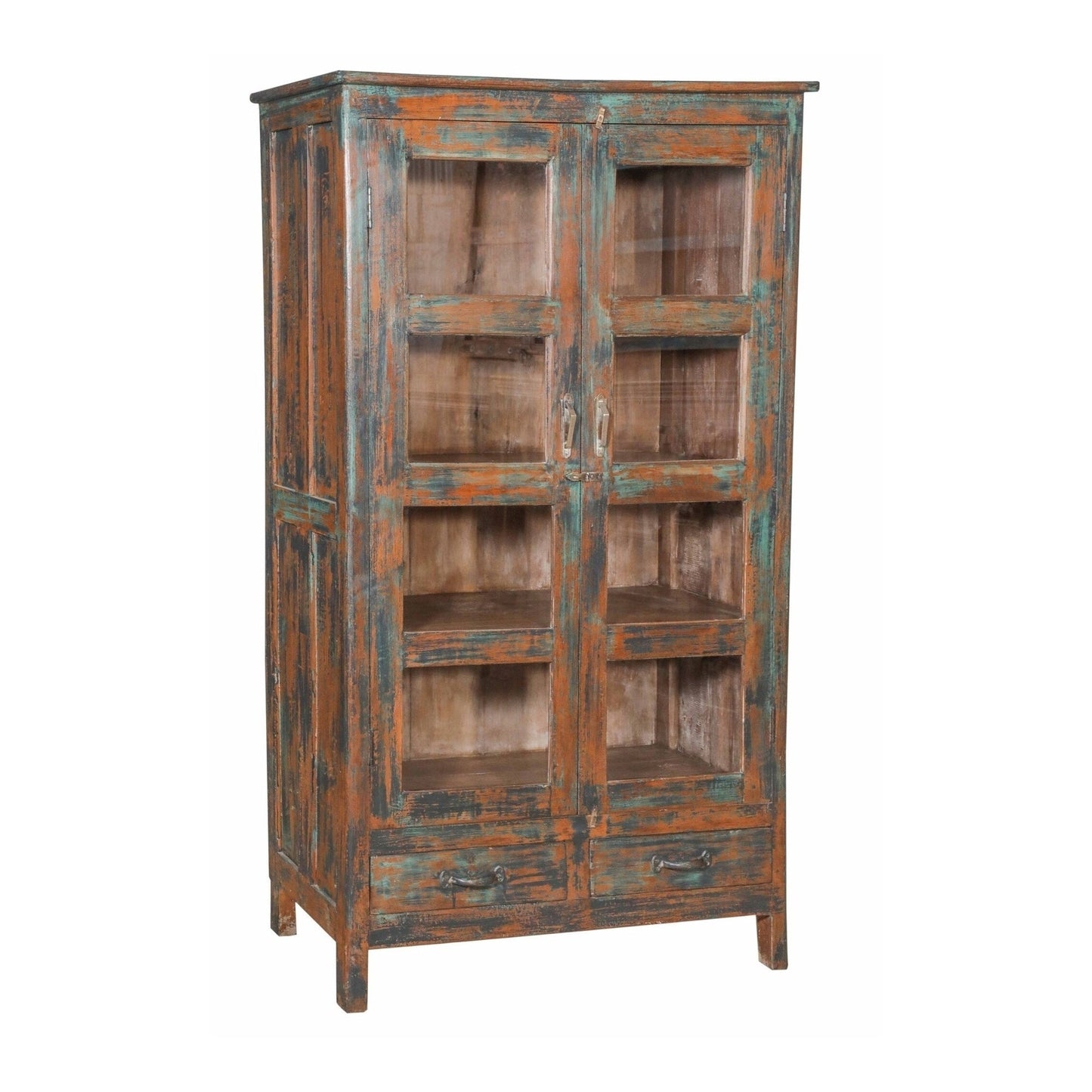 RM-062285, Wooden Cabinet With Glass