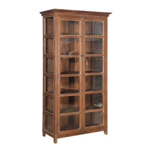 Wooden Cabinet With Glass (TC-NB-2797)