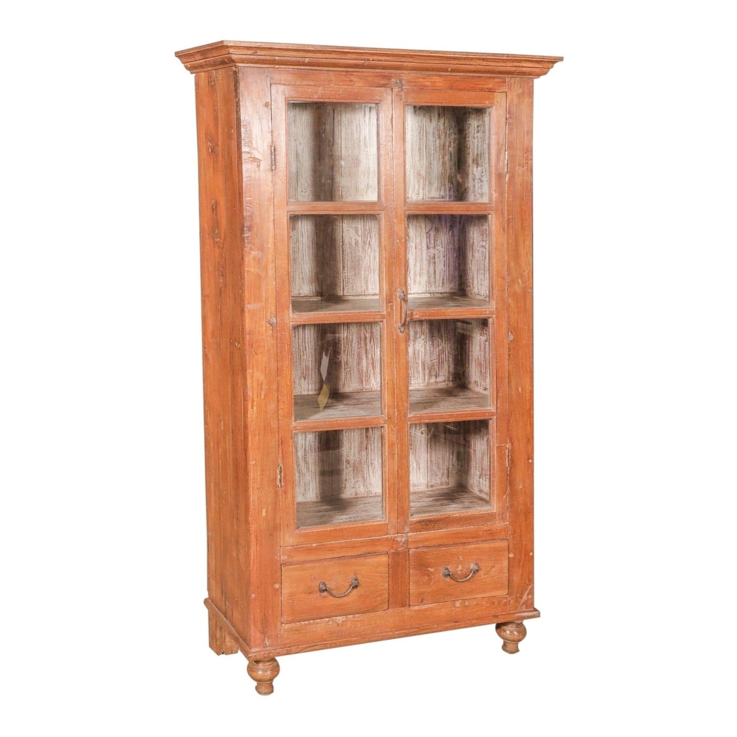 Wooden Cabinet With Glass