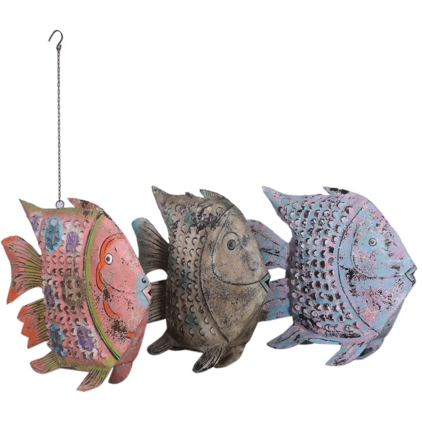 RM067388, Art. Iron Ptd. Fish