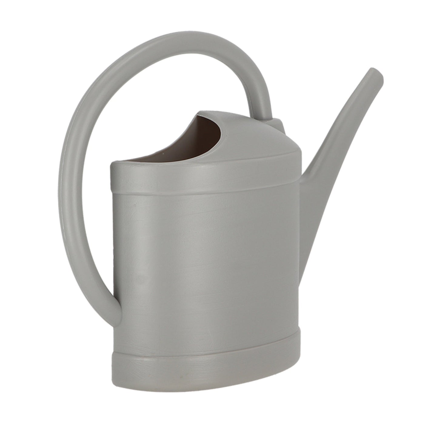 Watering Can Half Round Grey