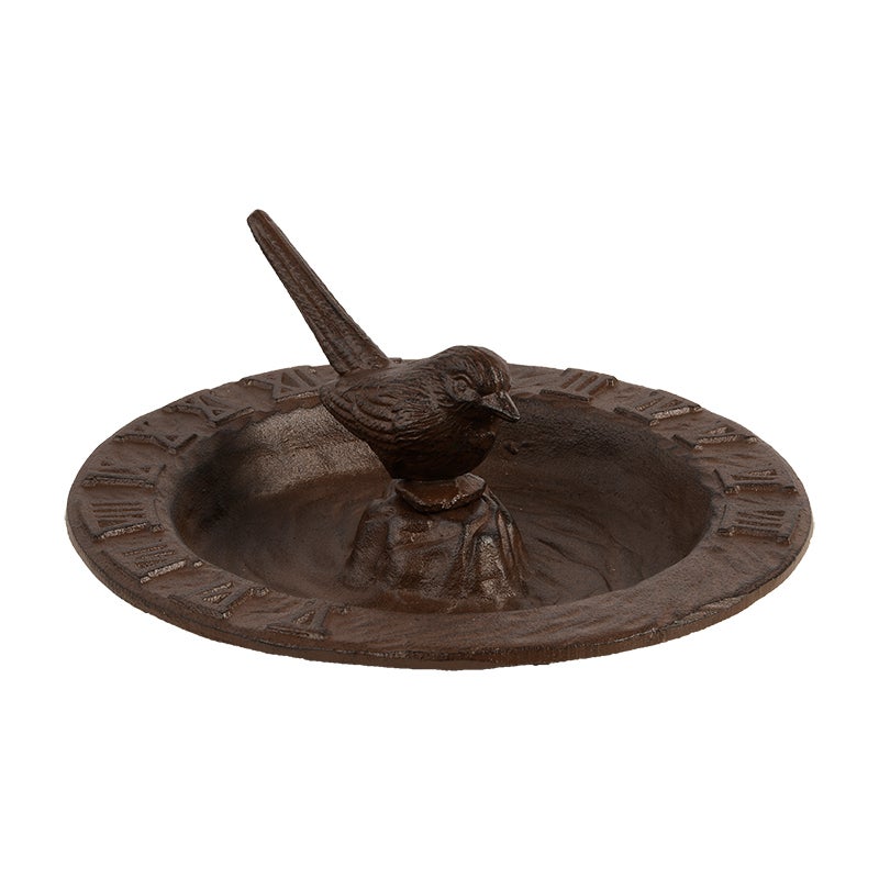 Sun Dial And Bird Bath