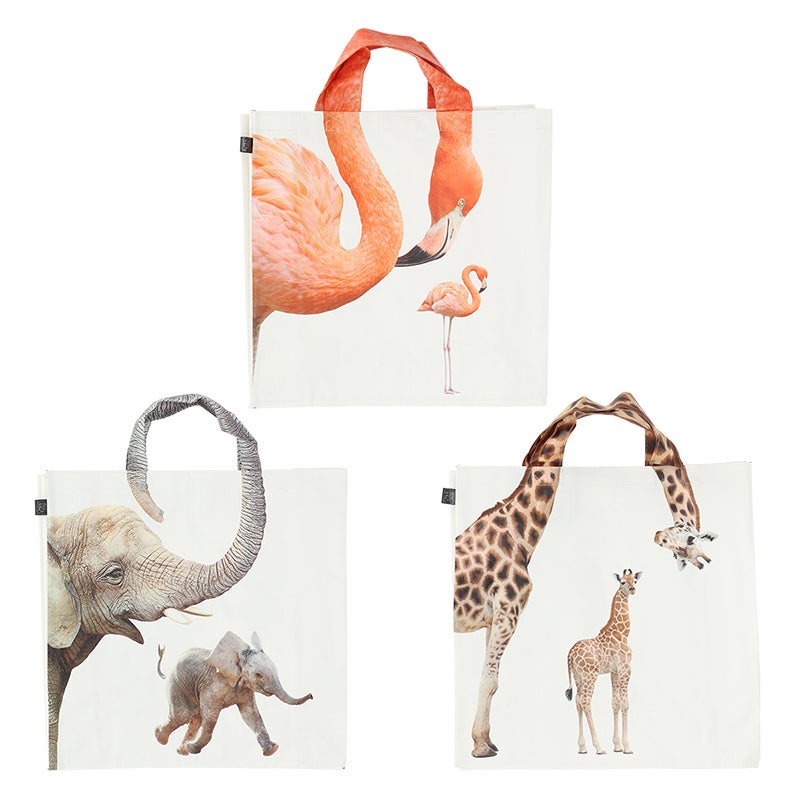 Shopping Bag Zoo Animalnecks ~ Assorted