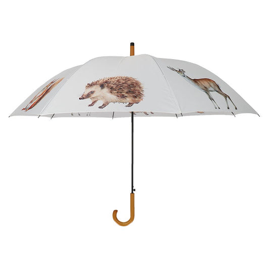 Umbrella Watercolour Forest Animals