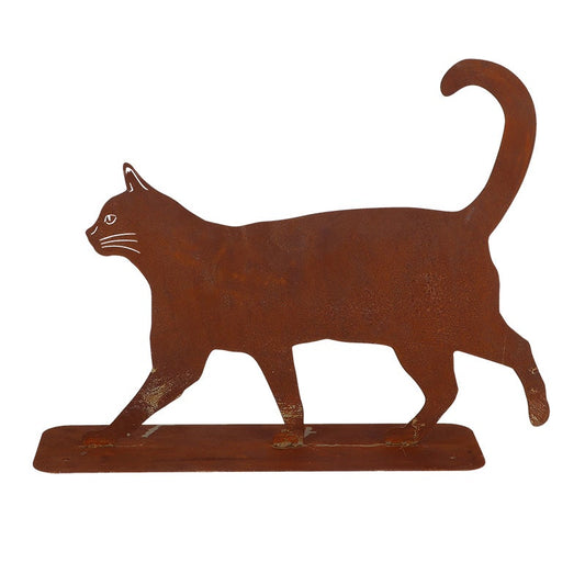 Rust Cat Walking