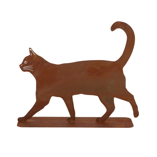 Rust Cat Walking