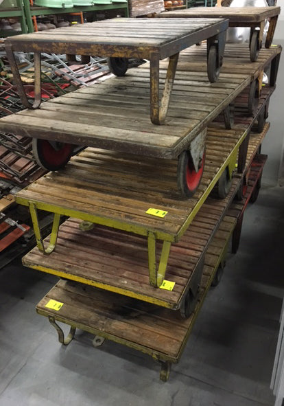 German Pallet Carts Coffee Table