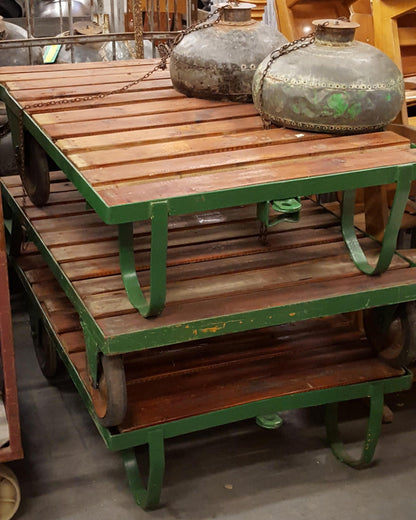 German Pallet Carts Coffee Table