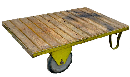 German Pallet Carts Coffee Table