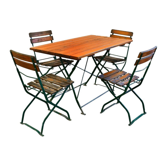 Antique French Bistro Set