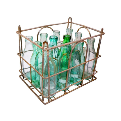 Antique Milk Bottle Rack