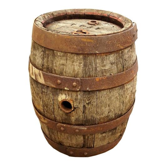 Antique European Wine Barrel