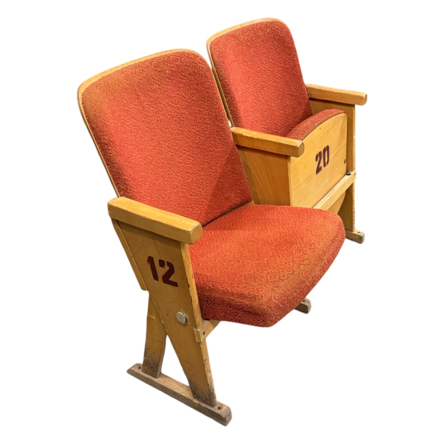 Vintage Cinema 2 Seat, France 1900