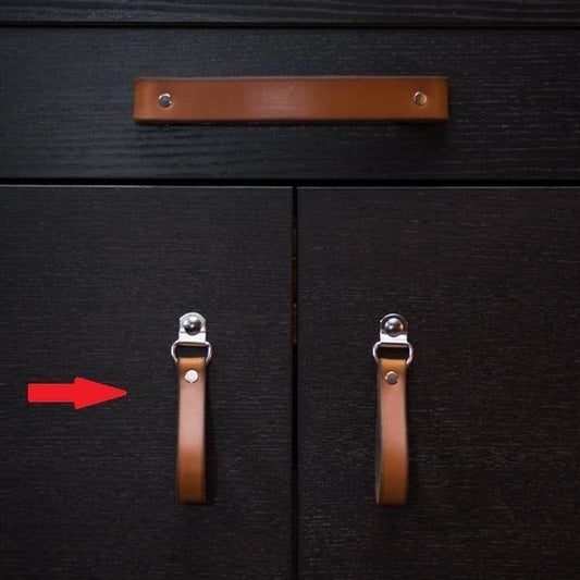 Hinged Genuine Leather Puller