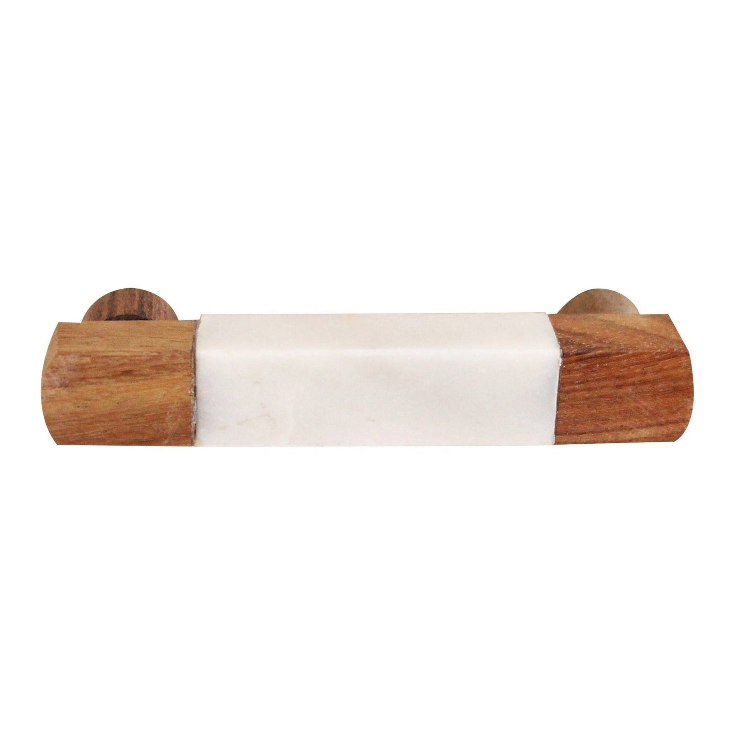 Marble/Wood Handle, Natural